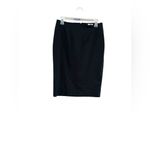 Merona  Black Pencil Skirt Stretch Extensible Size 4 Photo 6