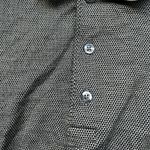Vito Rufolo Uomo Couture men's polo shirt made in Italy size Large Gray Photo 2