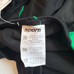 Sporti Piped Splice Wide Strap One Piece Swimsuit Black Green 38 NWT Photo 7