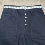 Wilfred Free  Aritzia Button Front Black Jeans Women Size 6 Photo 3