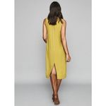 Reiss  Hilda Halterneck‎ Midi Dress Chartreuse Sz 10 Photo 2