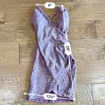 Xtraordinary Women’s Spaghetti Strap Sparkle Mini Dress Purple Size 0 EUC Photo 5