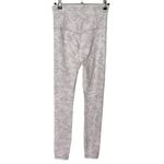 Athleta  Elation Textured Tights Women’s XS Pink Frosted Floral Velvety Iceland Photo 3