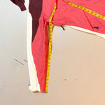 The North Face Hyvent Womens Large Pink White Hooded Full Zip Winter Warm Pocket Photo 3