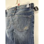EXPRESS  Bell Crop High Rise NWT Ladies Denim Blue Jeans‎ - Size 4 Women's Photo 3