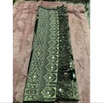 Beautiful Long Scarf with small mirrows Gold Photo 7