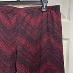 Faded Glory  elastic leggings black and red print size XXXL Photo 2