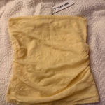 Garage Tube Top  Yellow Photo 0