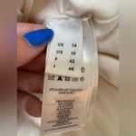 Victoria Beckham Dense Rib Ajoure Flare Mini Dress White size US 10 $2,150 Photo 7