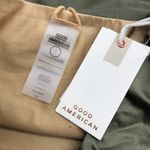 Good American Good Waist Bottom Cheeky High Shine Sage Green Beige 7 US 4XL Photo 5