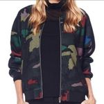 Gracia  camo fishnet overlay bomber jacket Photo 0
