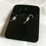 MERMAIDMERCHANT BOUTIQUE Silver & Pearl Beaded Dangle Earring Set Photo 2