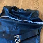 Venti 6 Faux leather Padded Shoulders black dress size L Photo 5