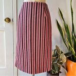J.Crew • 100% Wool Pink Retro Pencil Skirt•sz8 Photo 3