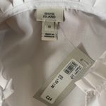 River Island  White V-Neck Top Size 6 NWT Photo 7