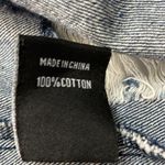 Thrill Denim Distressed Always 100 Jean Jacket Blue Size M Photo 5