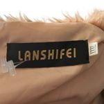 Dusty Pink Faux Fur Tassel Jacket Cozy Pink Teddy Jacket with Beaded Details XXL Size undefined Photo 4