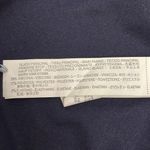 ZARA Navy Blue With Red Sparkle Detail Long Sleeve Blouse Size Small Photo 11