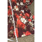 Dennis Basso VTG Raincoat Women’s XS Floral Art To Wear Peplum City Chic Cottage Photo 13