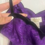 Victoria's Secret  Purple and Black Chemise Photo 3