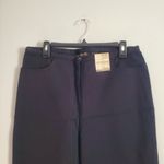 New York & Company NY Khakis Motocross Stretch Pants 12 Black Photo 2