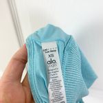 Alo Yoga Alosoft Lavish Strappy Sports Bra Crop Top Blue Quartz Heather XS Photo 8