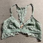 Thirdlove  Mint Green Lace Bralette Size Medium EUC Photo 0
