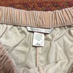 Victoria's Secret  PINK VELVET RUFFLE HEM LOUNGE SLEEP SHORTS Photo 1