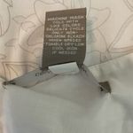 Croft & Barrow Women Midi Skirt 12 White Subtle Floral Cottage Boho Fairy Office Photo 8