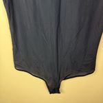 SKIMS NWT Essential Crew Neck Body Suit Onyx Size Large Fits Everybody Stretch Photo 2