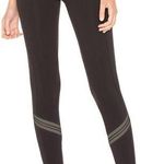 Free People  Movement Zephyr High Waisted Zip Ankle Legging Black Size Small Photo 0