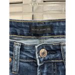 Silver Jeans Beau Straight Med Wash Mid Rise Size 27x28.5 Western Distress Photo 2