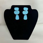 Fashion Elegant Blue Dangle Earrings boho retro NEW Photo 2