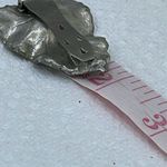 1930’s Art Nouveau leaf dress clip Silver Photo 5