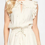 Pinch Dress with Ruffle‎ Hem Size L Photo 0