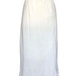 Brave+True Maxi Lined Oakey Skirt White Linen Women's Size XS New Photo 1