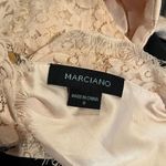 Marciano 🌼  cream lacy cut out mini dress Photo 5
