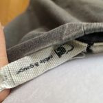 Cable & Gauge  Distressed Black Open Back Loose Fit Tee Size Medium Photo 3