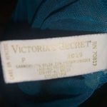 Victoria's Secret Vintage 1980s Gold Label  Green Lace Teddy Photo 2