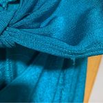 Topshop  Slinky Cut Out Teal Jumpsuit - Size 4-6 Photo 6