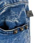 Tripp NYC Hot Topic Acid Wash Skinny Jeans Studded Size 9 Waist 29" Photo 3