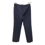 Talbots  Heritage Navy Jersey Knit Straight Leg Side Zip Dress Pants Size 10 Photo 1