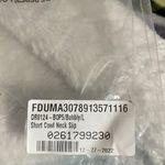 Fleur Du Mal 100%Silk Cowl Neck Slip Mini Dress Spaghetti Strap Bubbly Large NWT Tan Photo 3