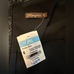 J. McLaughlin  Belinda Sheath Dress Zahara Jacquared Black Champagne size 6 NWT Photo 7