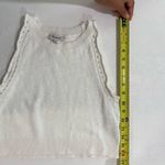 Madewell Ivory Knit Sweater Tank Top – Size M Photo 4