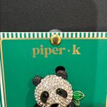 Piper  K | Panda 🐼 Bear Brooch Photo 1