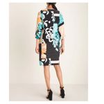 Chico's NWOT Chico’s MULTI-COLORED PRINTED KIMONO DRESS Photo 3