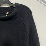 Free People Woman black Sweater Sz S Wool Photo 1
