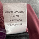 Torrid Babydoll Top Womens 1XL Dusty Rose Textured Jersey Lace Up V Neck Boho Photo 12