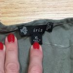 Iris basic NWT  Olive Green Romper Photo 3